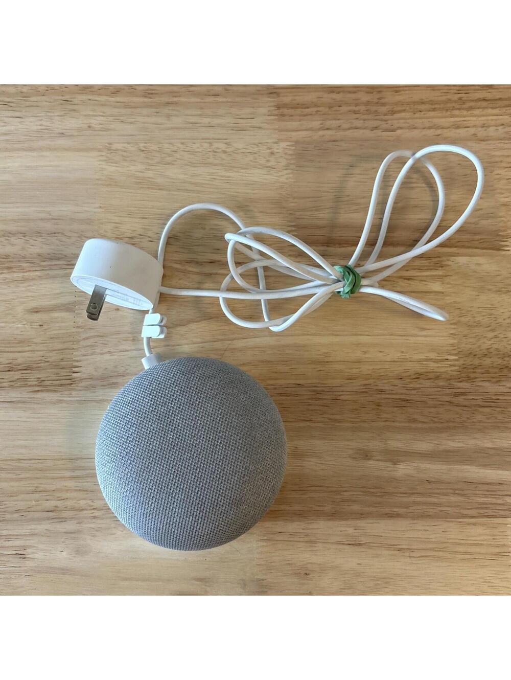 1x Google Home Mini Smart Speaker H0A 1st Gen w/ Power Adapter